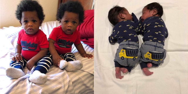 Mark and Malakhi were born in March, while Kaylen and Kaleb made their debut on Dec. 27.