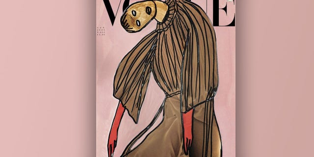 The new edition reportedly marks the first time a Vogue magazine has been photo-free since the introduction of photography in its pages, Editor-in-Chief Emanuele Farneti said.