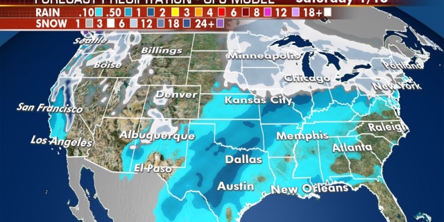 Impacts from coast to coast will be expected from this latest storm system.