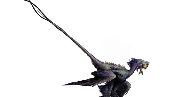 An artist rendering of what Wulong bohaiensis might have looked like. (Credit: Erick Toussaint)