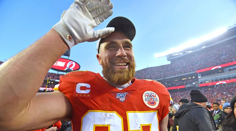 Travis Kelce goes 'Beastie' mode after Chiefs win AFC Championship