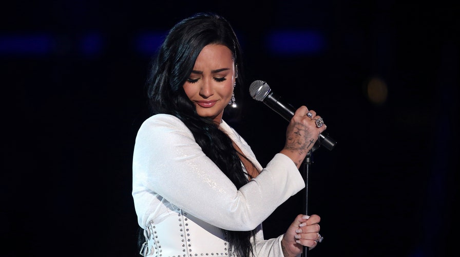 Grammys 2020: Demi Lovato performs emotional comeback song 'Anyone'