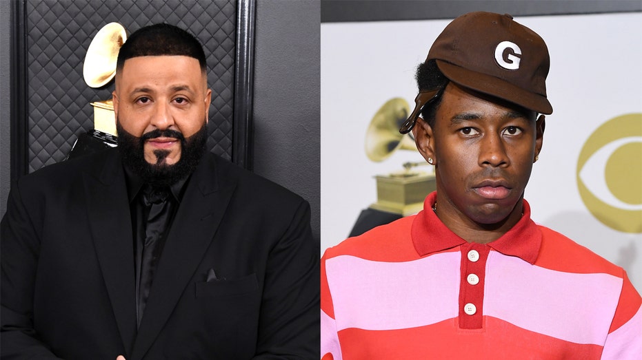 Grammys 2020: DJ Khaled Brings a Kobe Bryant Shirt to Red Carpet