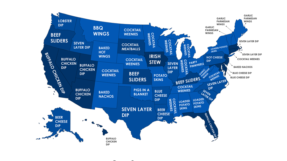 The Most Popular Super Bowl Foods In Every State