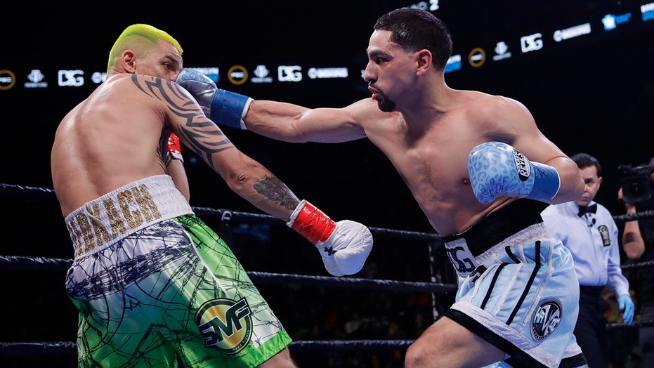 Garcia earns 12-round decision, overcomes bite by Redkach | Fox News