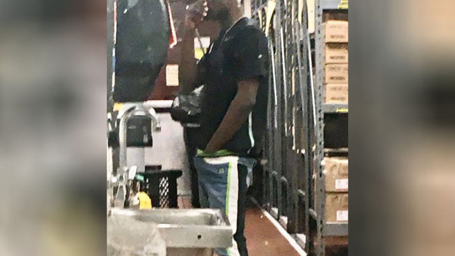 Mcdonald S Worker Pictured With His Hand Stuck Down His Pants