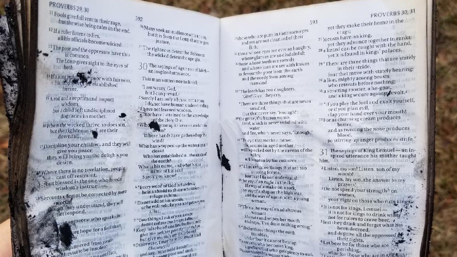 Alabama Family S Bible Was Opened To This Verse After House Burned