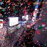 Confetti fills the air over revelers as the clock counts down to the new year during New Year's Eve celebrations in Times Square in New York City, Dec. 31, 2019. 