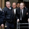 Harvey Weinstein leaves the State Supreme Court in New York, Jan. 6, 2020. 