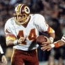 John Riggins and his Super Bowl XVII performance with the Washington Redskins broke Franco Harris’ record at the time. Riggins carried the ball 38 times and ran for 166 yards. He scored a 43-yard rushing touchdown, which gave the Redskins the lead in the fourth quarter over the Miami Dolphins. Washington won the game, 27-17.