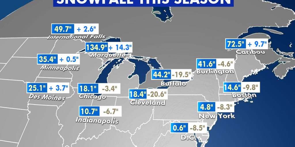 Where S The Snow Why Parts Of The Northeast Midwest Should Not