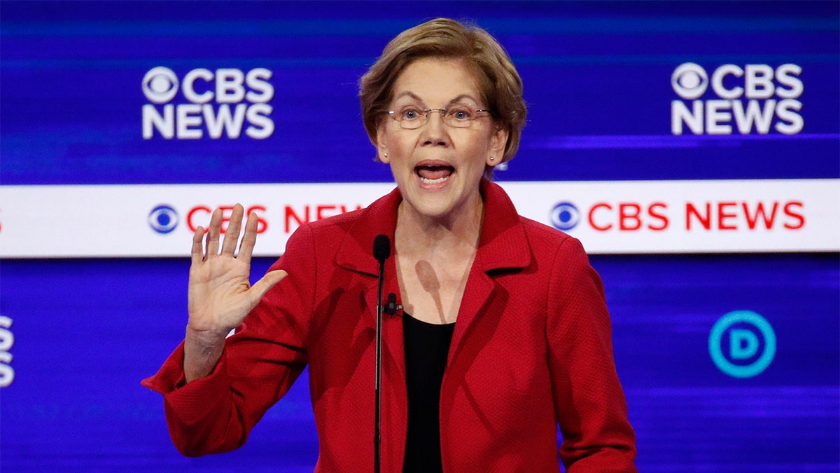 Elizabeth Warren at debate