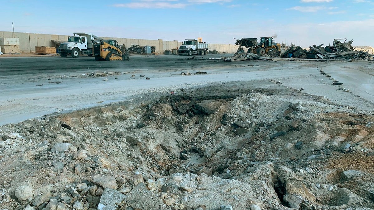 The Pentagon now says 109 service members have been diagnosed with traumatic brain injury caused by the Jan. 8 Iranian missile attack on an air base in Iraq where U.S. and coalition troops had taken cover in advance. (AP Photo/Ali Abdul Hassan)