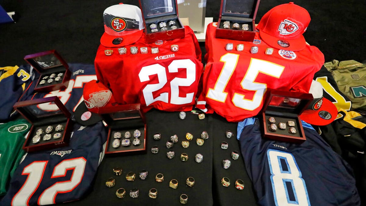 Border protection officers seize counterfeit Super Bowl rings headed for  Jerseyville, Illinois, feds say