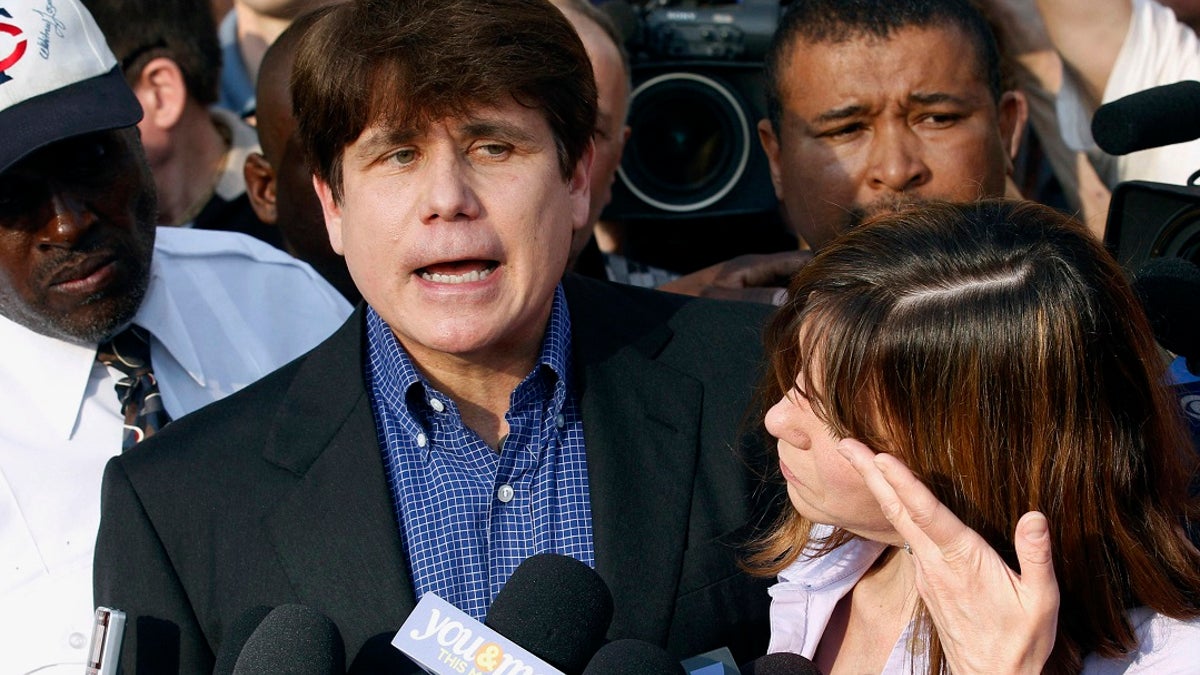 Rod Blagojevich at 2012 press conference