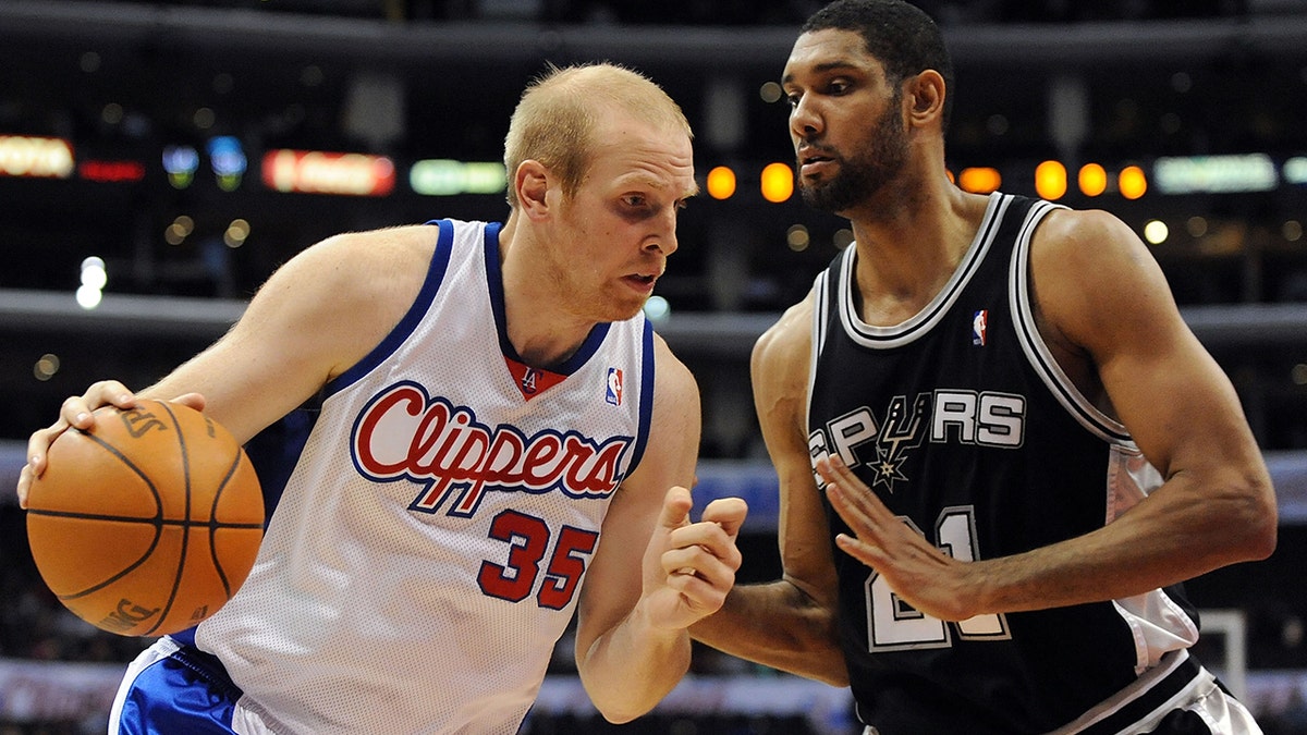 Chris Kaman was named MVP during Central Michigan's win in 2003. ​​​​​​​(Photo by Harry How/Getty Images)