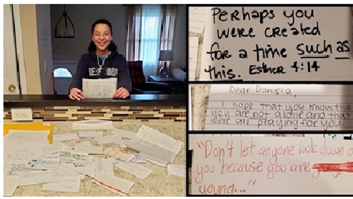 Daniela Barca, 14, was flooded with encouraging notes and letters after her upstate New York high school denied her Christian club.