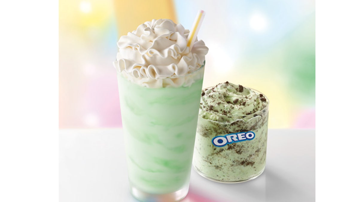 This year, Mickey D’s also celebrating the iconic drink’s 50th anniversary, and toasting the milestone with an all-new Oreo Shamrock McFlurry.
