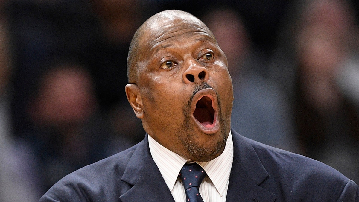 Georgetown head coach Patrick Ewing