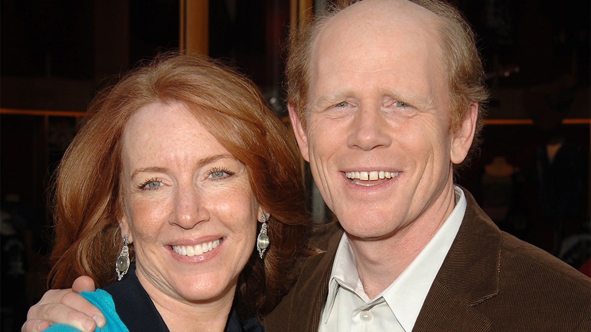 Ron Howard and wife Cheryl tied the knot in 1975.