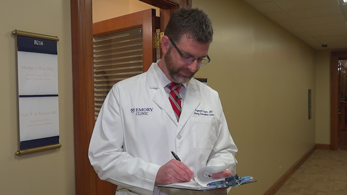 Dr. Raymond Lynch, has completed research on liver transplants across the country. 