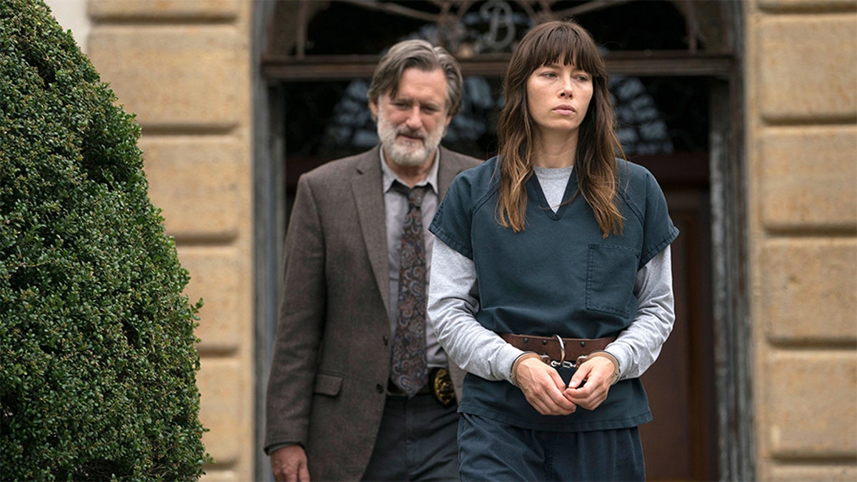 Bill Pullman and Jessica Biel in 'The Sinner.'