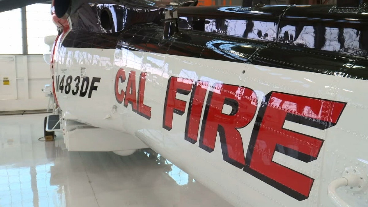Cal Fire helicopter