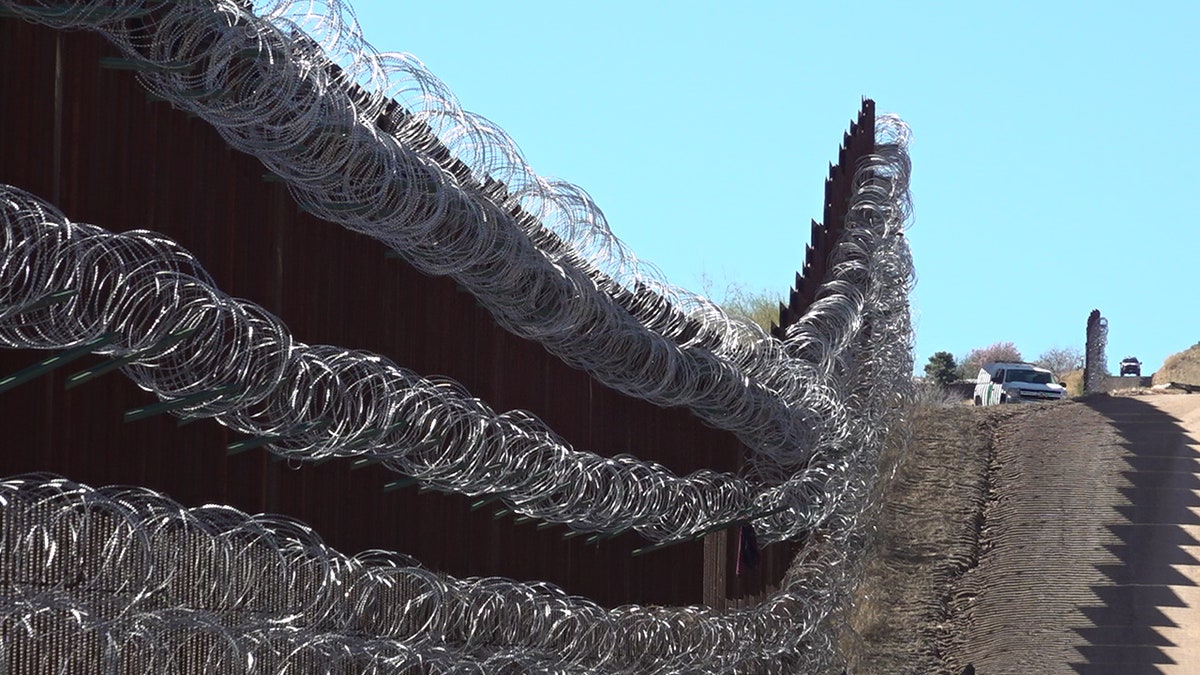 U.S. and Mexico border in Nogales, Arizona (Stephanie Bennett/Fox News).