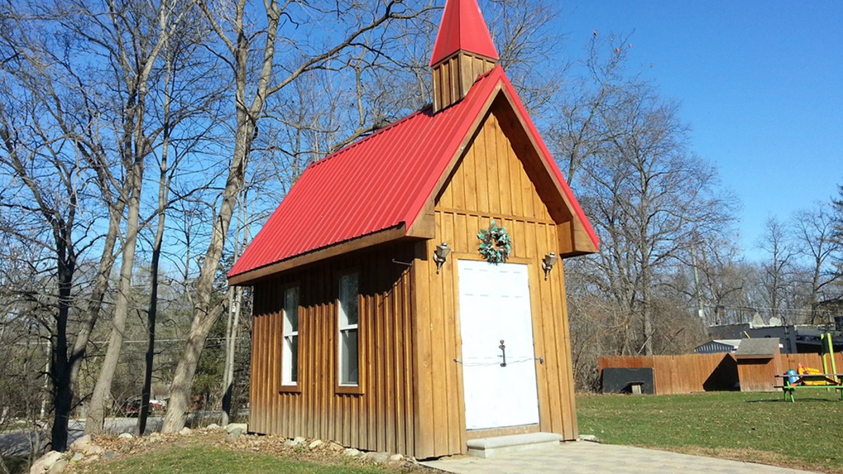 On Feb. 29, a minister for the town of Hell will wed almost 30 couples at 2:29 p.m. in a “short and sweet” ceremony in a tiny chapel, pictured.
