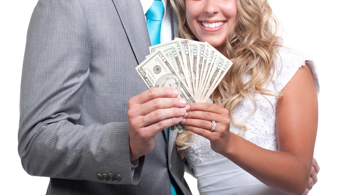 couple with money