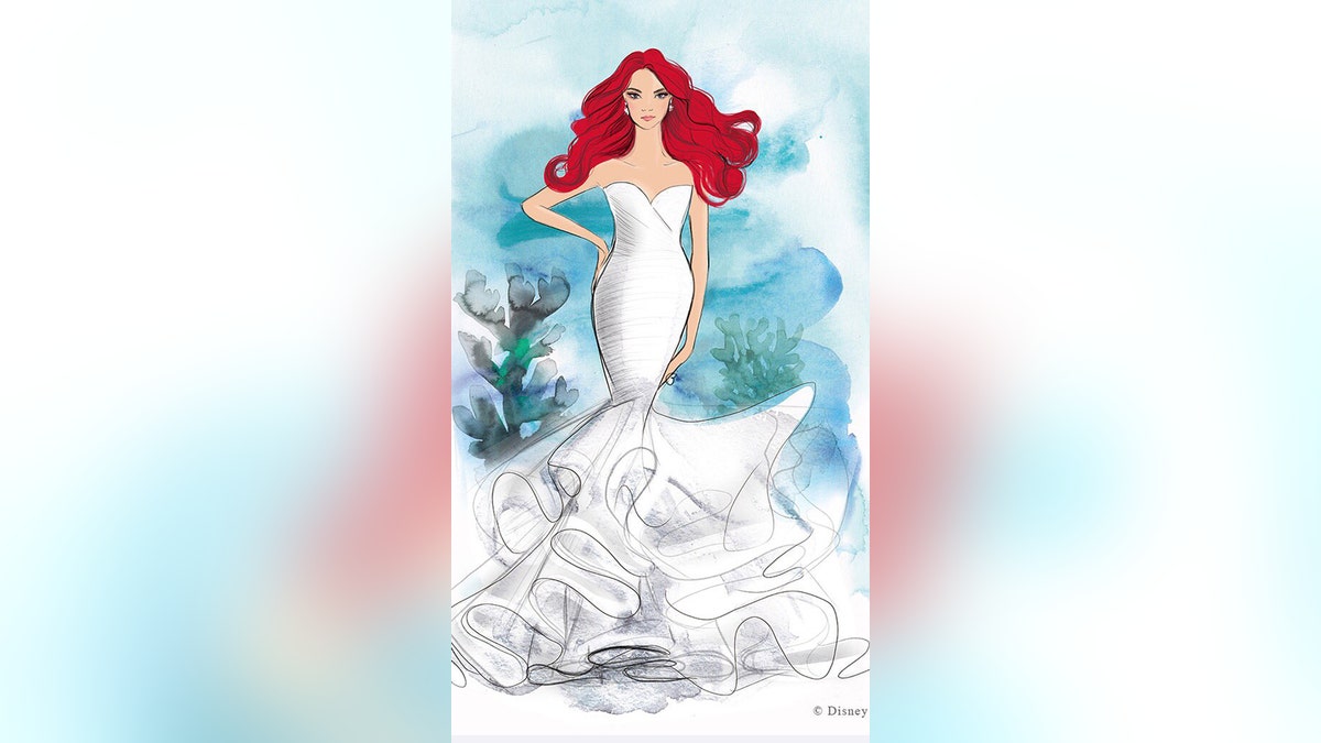 Brand New Disney Princess-Inspired Wedding Gowns Unveiled During Disney's  Fairy Tale Weddings Fashion Show