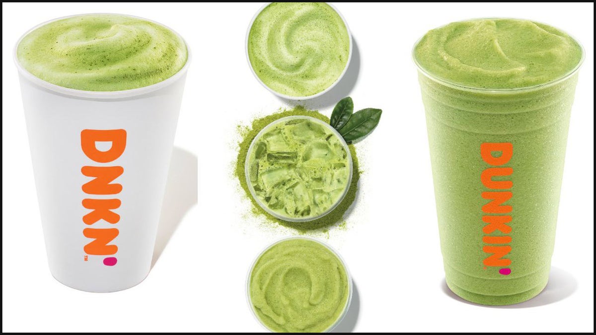 Dunkin' is launching Matcha Lattes at restaurants nationwide beginning Feb. 26.