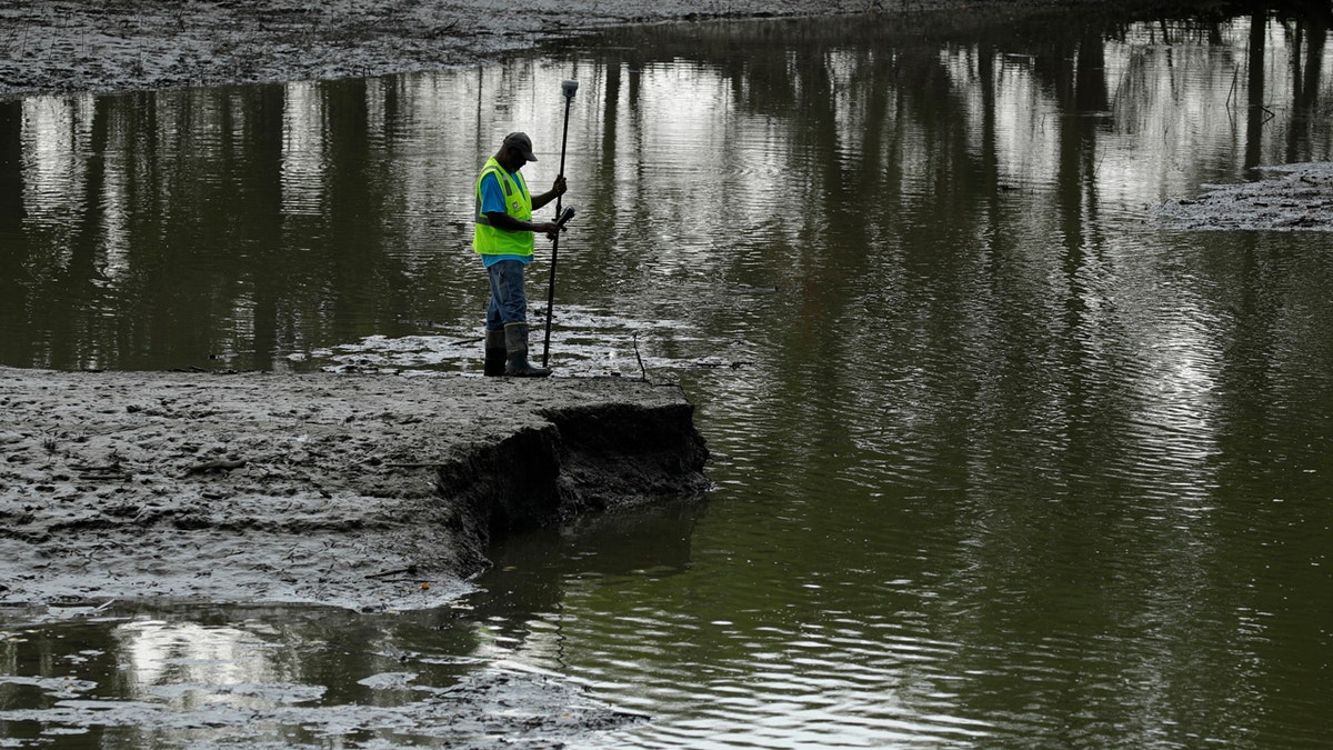 The National Weather Service said Thursday, Feb. 13, 2020, there is an elevated flood risk along the eastern Missouri River basin this spring because the soil remains wet and significant snow is on the ground in North Dakota and South Dakota.