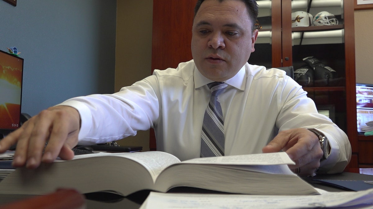Santa Cruz County Attorney George Silva tells Fox News that they've already prosecuted three children this year alone. (Stephanie Bennett/Fox News).