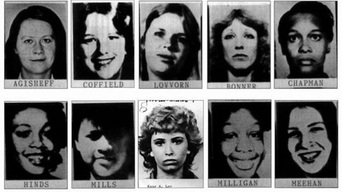Some of Green River Killer's victims from over the years. It is believed Gary Ridgway murdered many more women.