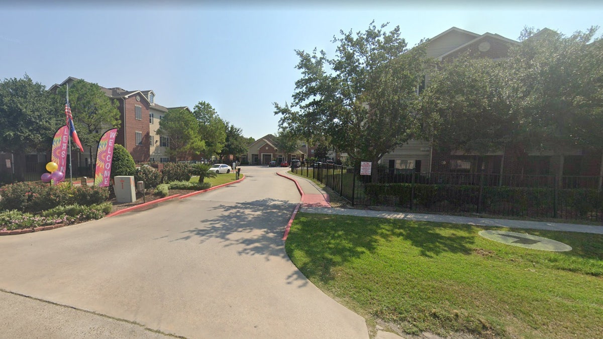 The 18200 block of Chisholm Trail where police say Caitlyn Smith, 19, shot her 10-year-old nephew.