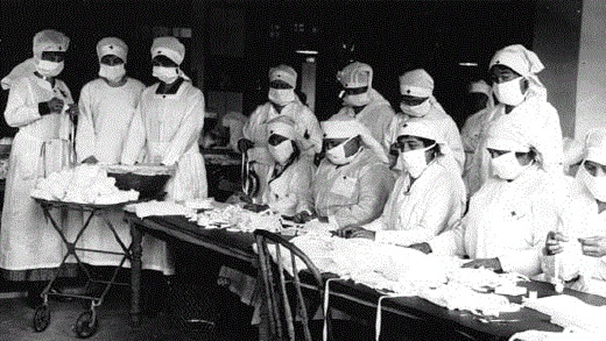 The Spanish Influenza claimed the lives of at least 500,000 Americans between 1918 and 1919.?