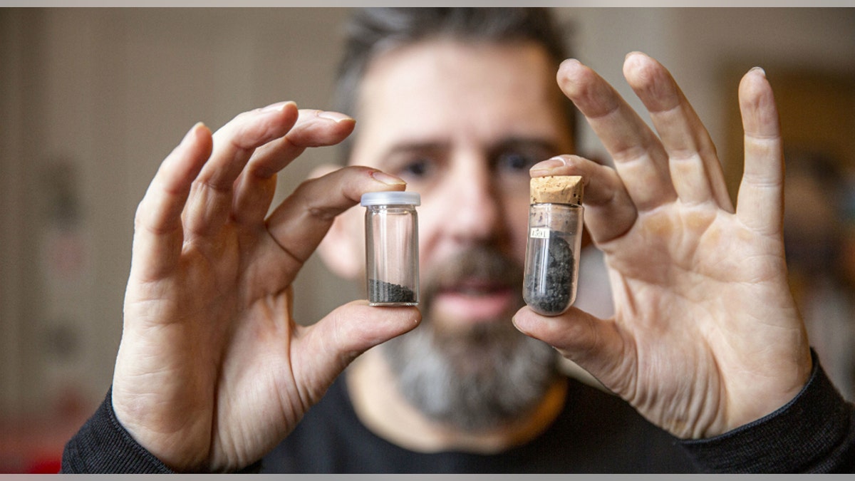 They may not look like much, but CI chondrites – small fragile meteorites as shown here – are thought to be our best compositional equivalents of the bulk material of our solar system. (Credit: University of Copenhagen)