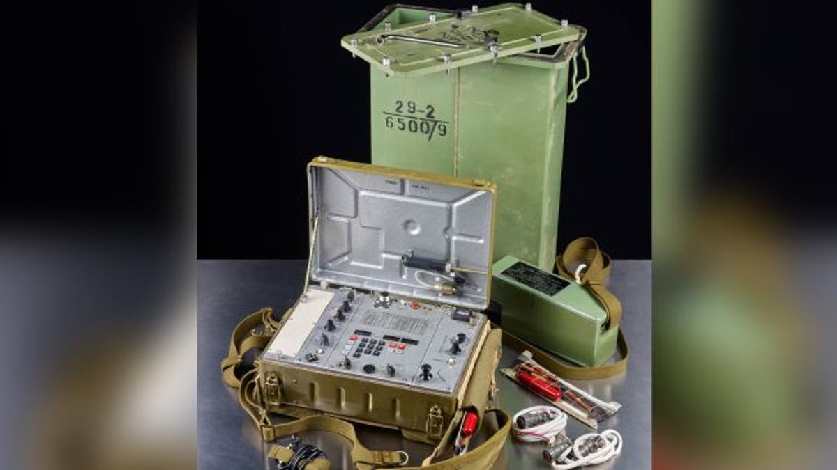 The Soviet spy radio was found buried beside a path through a former forest near the German city of Cologne, a few miles from a nuclear research center and a military airbase. (Credit: Jürgen Vogel/LVR-LandesMuseum Bonn)