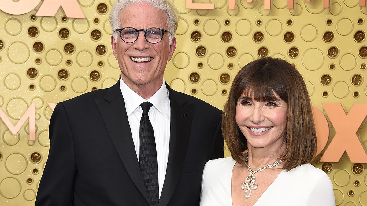 Ted Danson with real-life wife Mary Steenburgen at the 71st Emmy Awards.