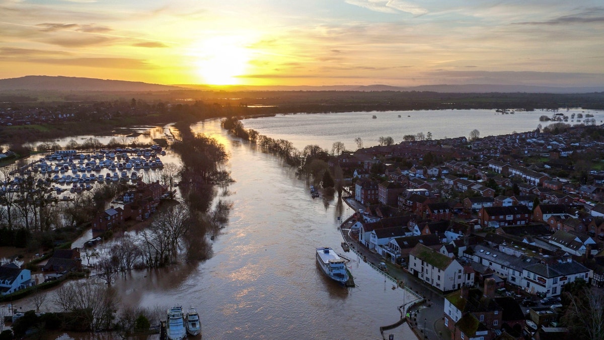 Britain's Environment Agency issued severe flood warnings Monday, advising of life-threatening danger after Storm Dennis dumped weeks' worth of rain in some places.