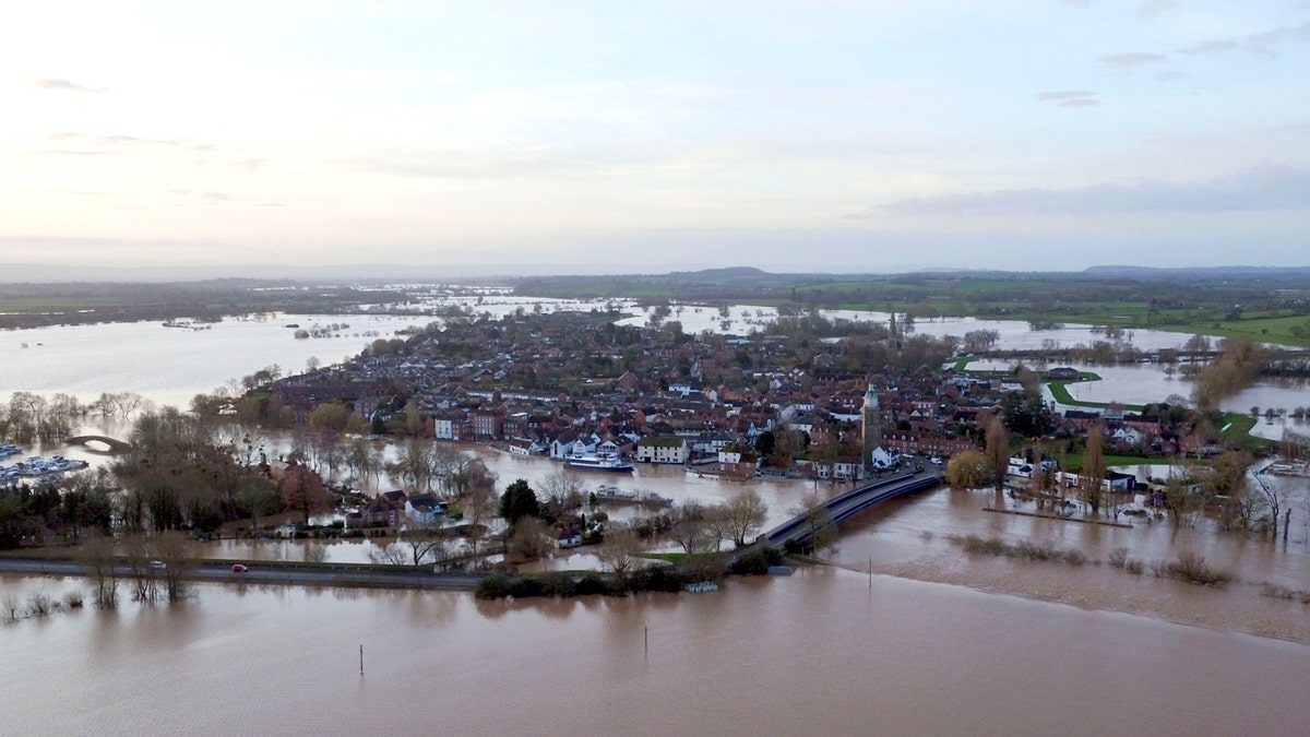 Britain's Environment Agency issued severe flood warnings Monday, advising of life-threatening danger after Storm Dennis dumped weeks' worth of rain in some places.