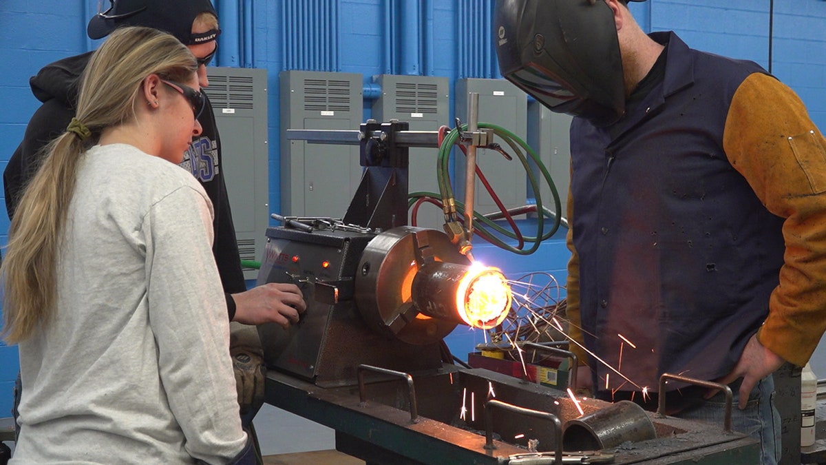 PCT's welding lab is one of the largest in the country.
