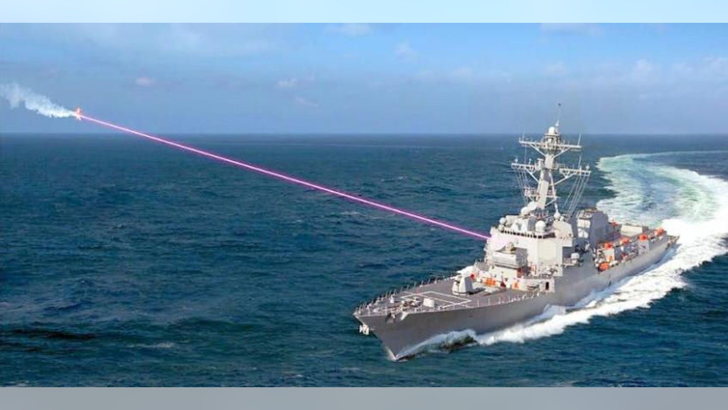 Navy arms destroyers with new laser weapons