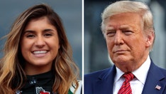 NASCAR star Hailie Deegan poses with Trumps ahead of Daytona 500: 'Goal complete'
