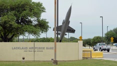 Shots fired at Texas Air Force base near trainees prompts lockdown