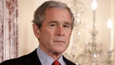 Iran 'dangerous' for world peace by targeting Israel, Bush says, warning 2-state solution 'very difficult’