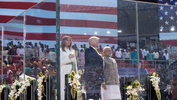 Trump rallies massive crowd in India, inks military deal with Modi