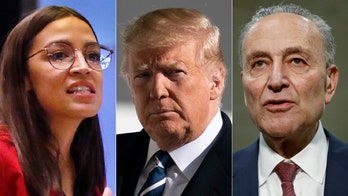 Trump predicts AOC will challenge Schumer and 'kick his a--'