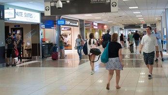 Ceiling collapses at Cat Cora's Kitchen inside Atlanta airport, photo shows